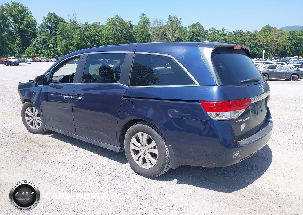 2015 Honda Odyssey Ex-L VIN:5FNRL5H66FB022373 - 3