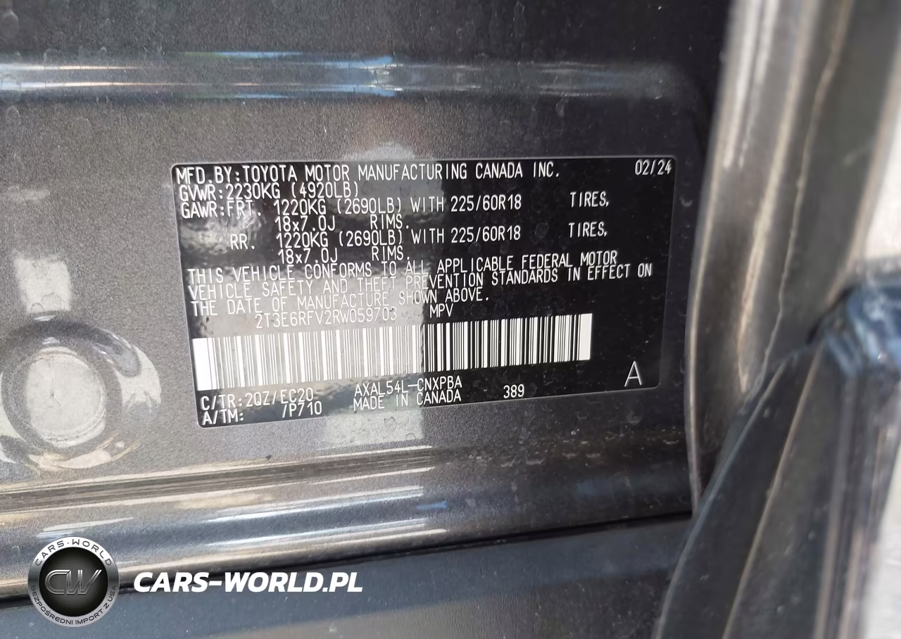2024 Toyota Rav4 Hybrid Xse VIN:2T3E6RFV2RW059703 - 9