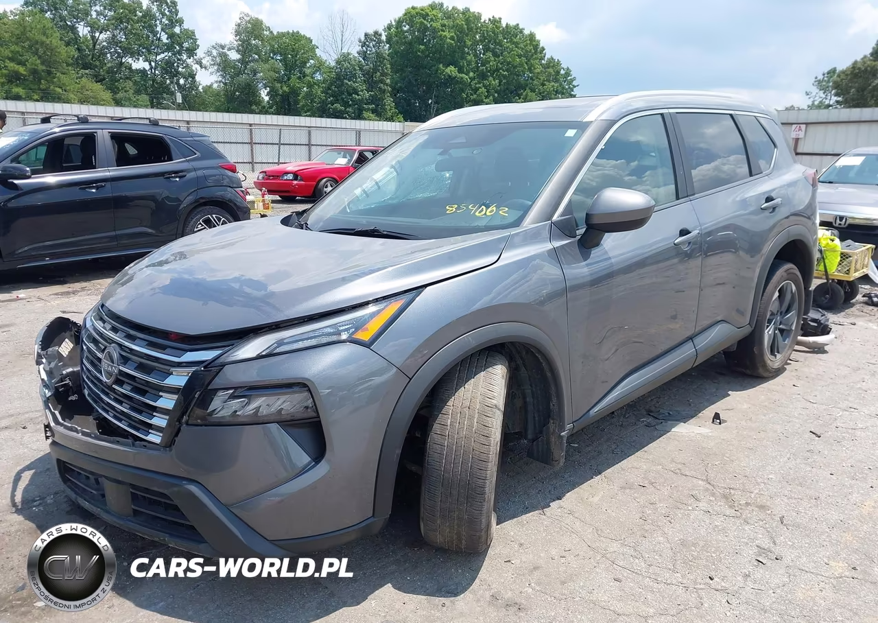 2025 Nissan Rogue Sv Fwd VIN:5N1BT3BAXSC854062 - 2