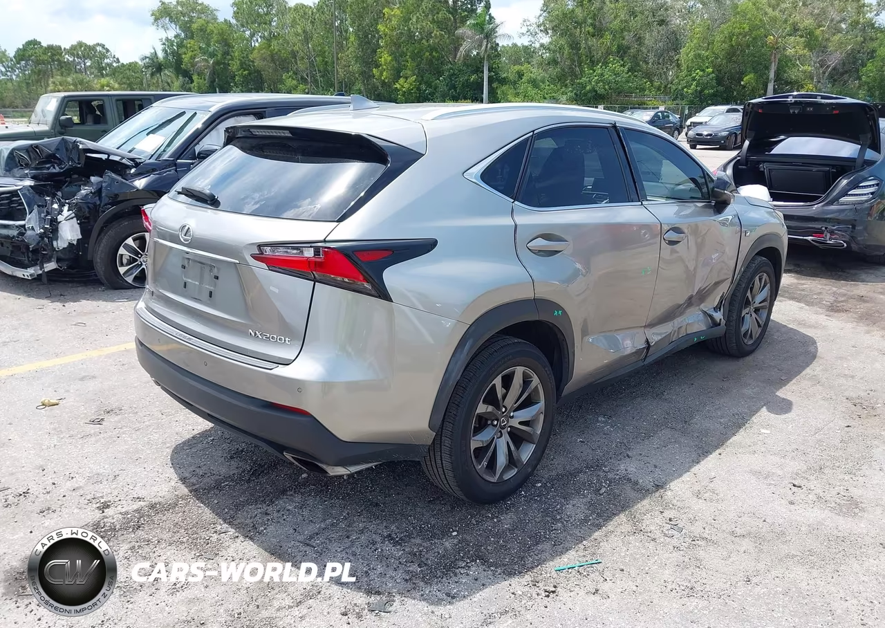 2017 Lexus Nx 200T F Sport VIN:JTJYARBZ5H2080005 - 4