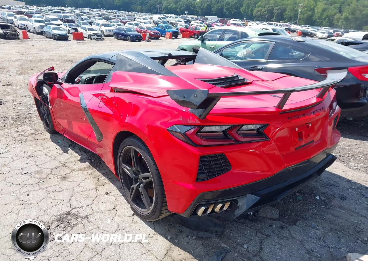 2022 Chevrolet Corvette Stingray Rwd 2Lt VIN:1G1YB3D46N5115121 - 3