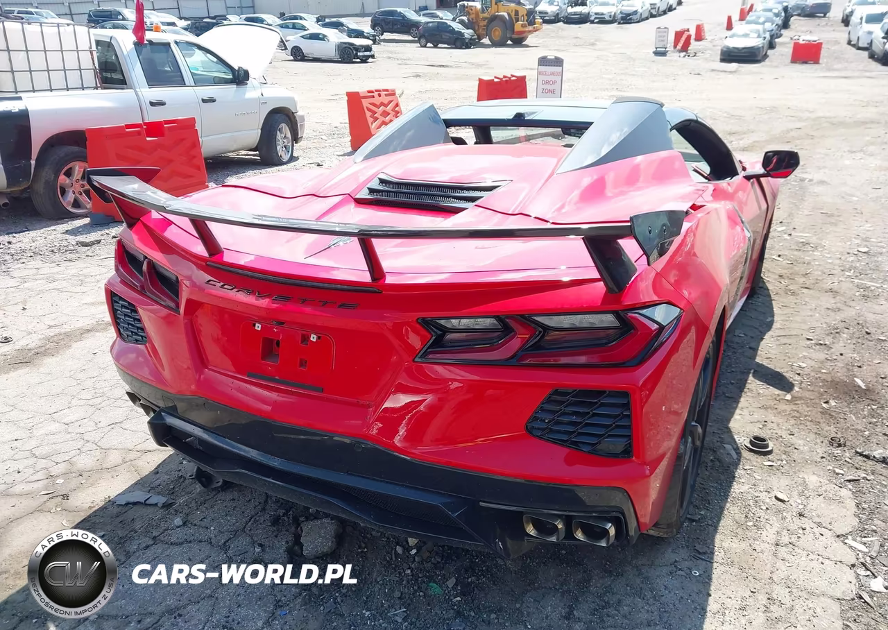 2022 Chevrolet Corvette Stingray Rwd 2Lt VIN:1G1YB3D46N5115121 - 4