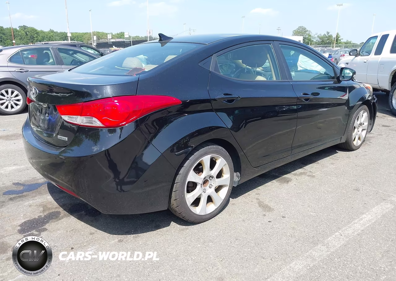 2012 Hyundai Elantra Limited (Ulsan Plant) VIN:KMHDH4AE7CU404899 - 4