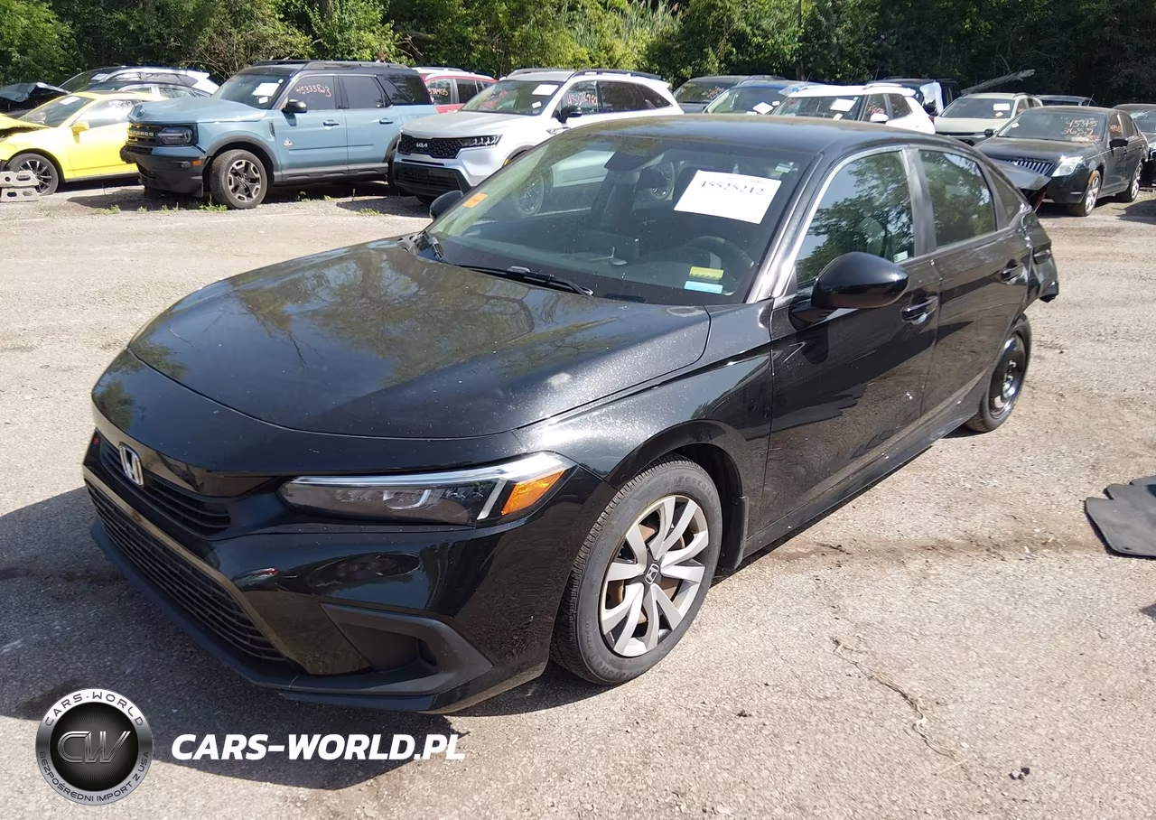 2022 Honda Civic Lx VIN:2HGFE2F20NH540257 - 2