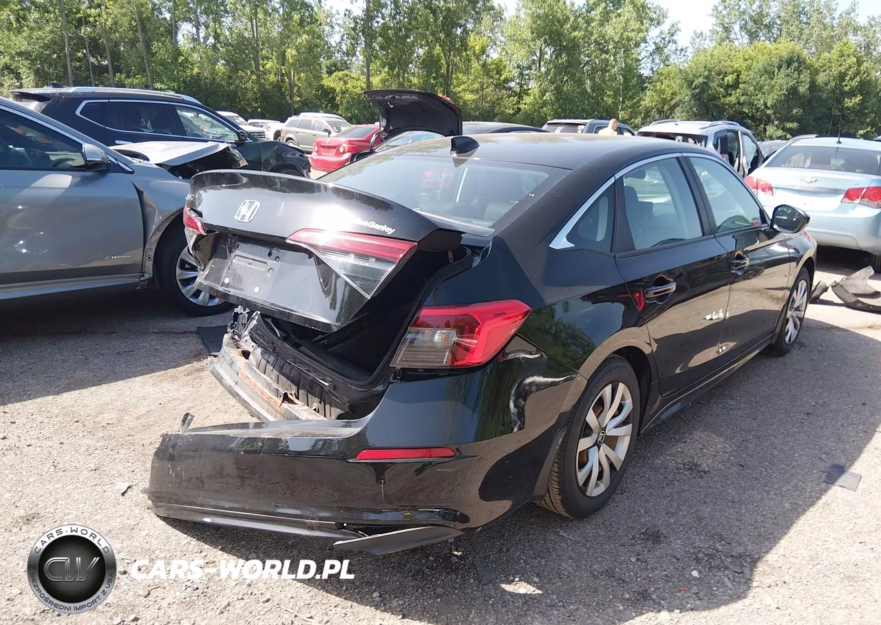 2022 Honda Civic Lx VIN:2HGFE2F20NH540257 - 4