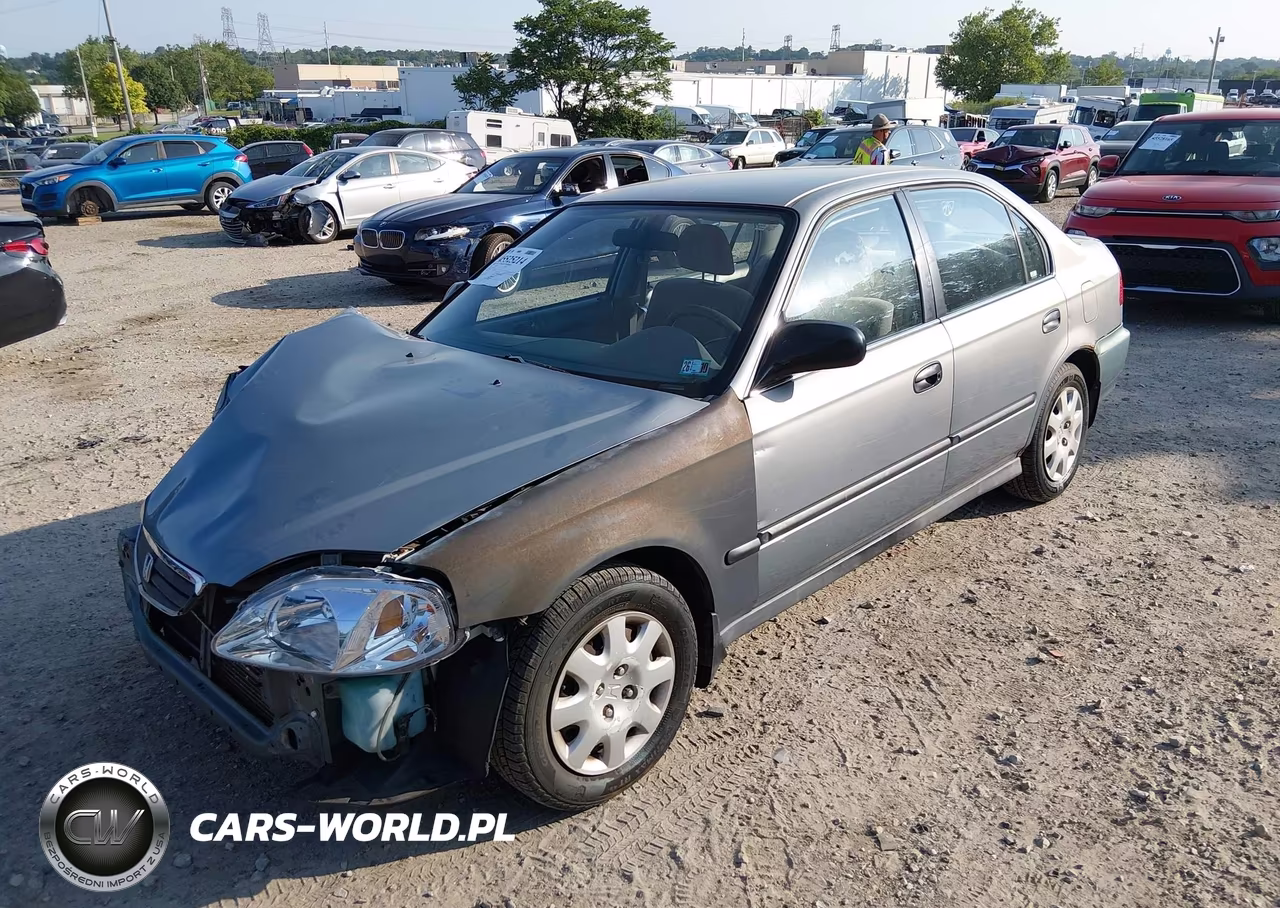 1999 Honda Civic Lx VIN:2HGEJ6579XH576754 - 2