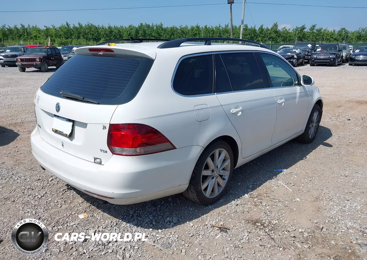 2011 Volkswagen Jetta Sportwagen 2.0L Tdi VIN:3VWPL7AJ3BM722114 - 4