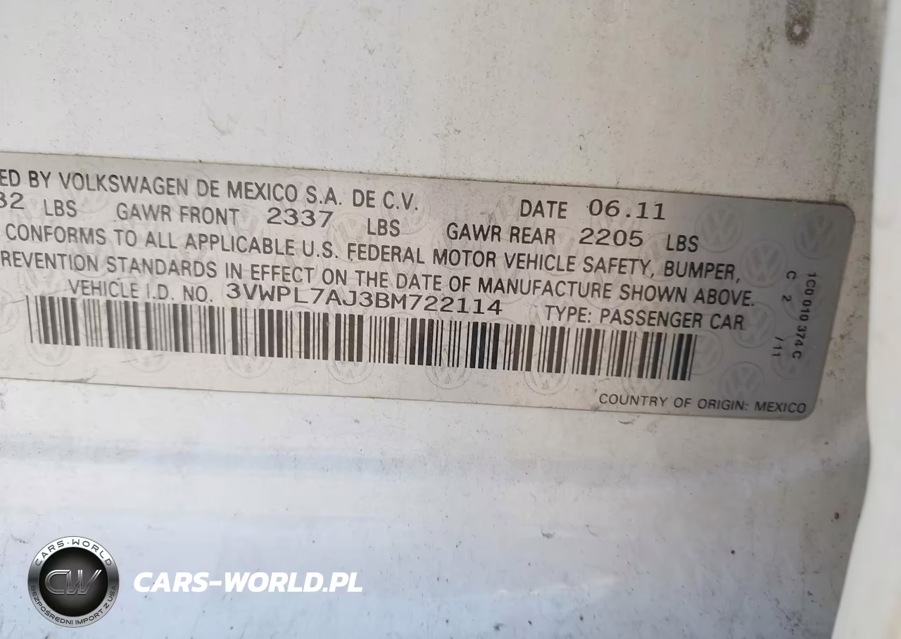 2011 Volkswagen Jetta Sportwagen 2.0L Tdi VIN:3VWPL7AJ3BM722114 - 9
