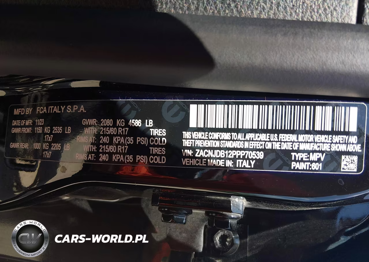 2023 Jeep Renegade Latitude 4X4 VIN:ZACNJDB12PPP70539 - 9