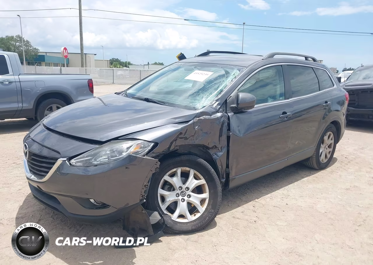 2013 Mazda Cx-9 Touring VIN:JM3TB2CA7D0424134 - 2