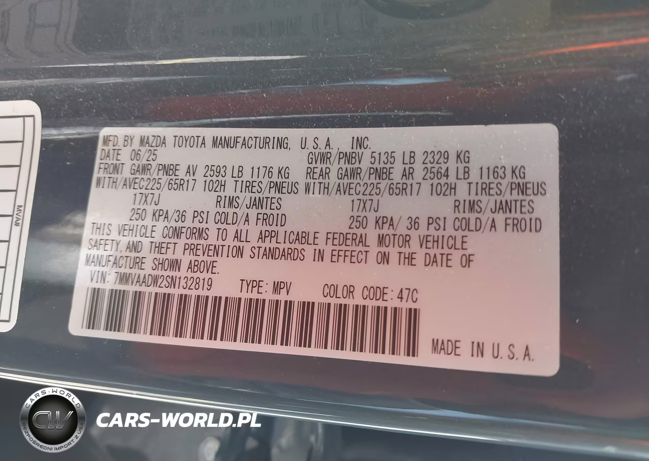 2025 Mazda Cx-50 Hybrid Premium Package VIN:7MMVAADW2SN132819 - 9