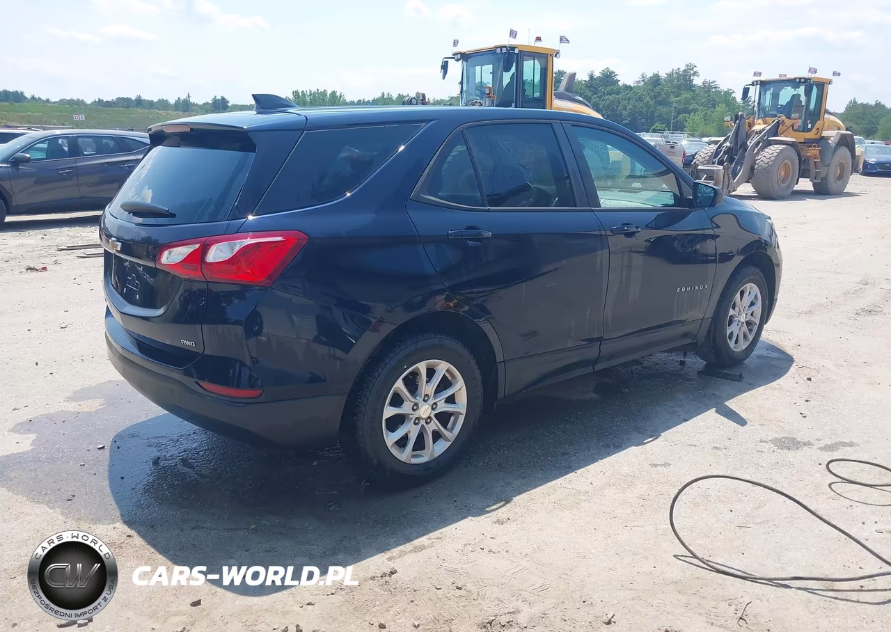 2020 Chevrolet Equinox Awd Ls VIN:3GNAXSEV3LS673062 - 4