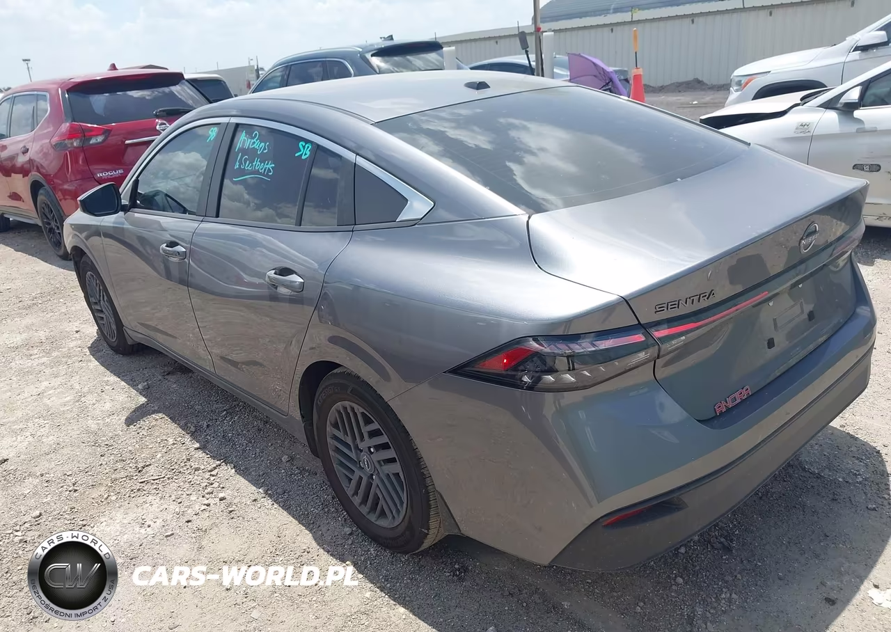 2026 Nissan Sentra Sv VIN:3N1AB9CVXTY238865 - 3