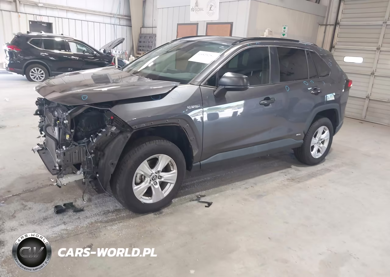 2021 Toyota Rav4 Hybrid Le VIN:4T3LWRFV0MU041345 - 2