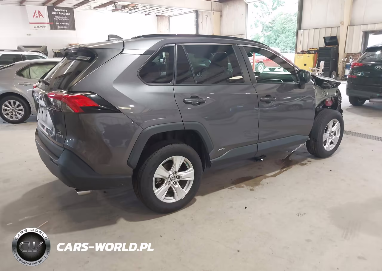 2021 Toyota Rav4 Hybrid Le VIN:4T3LWRFV0MU041345 - 4
