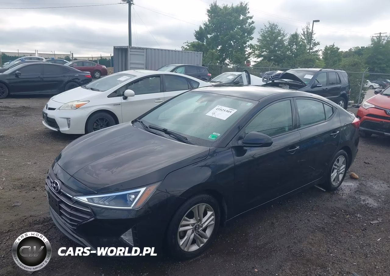 2019 Hyundai Elantra Sel VIN:5NPD84LF7KH439221 - 2