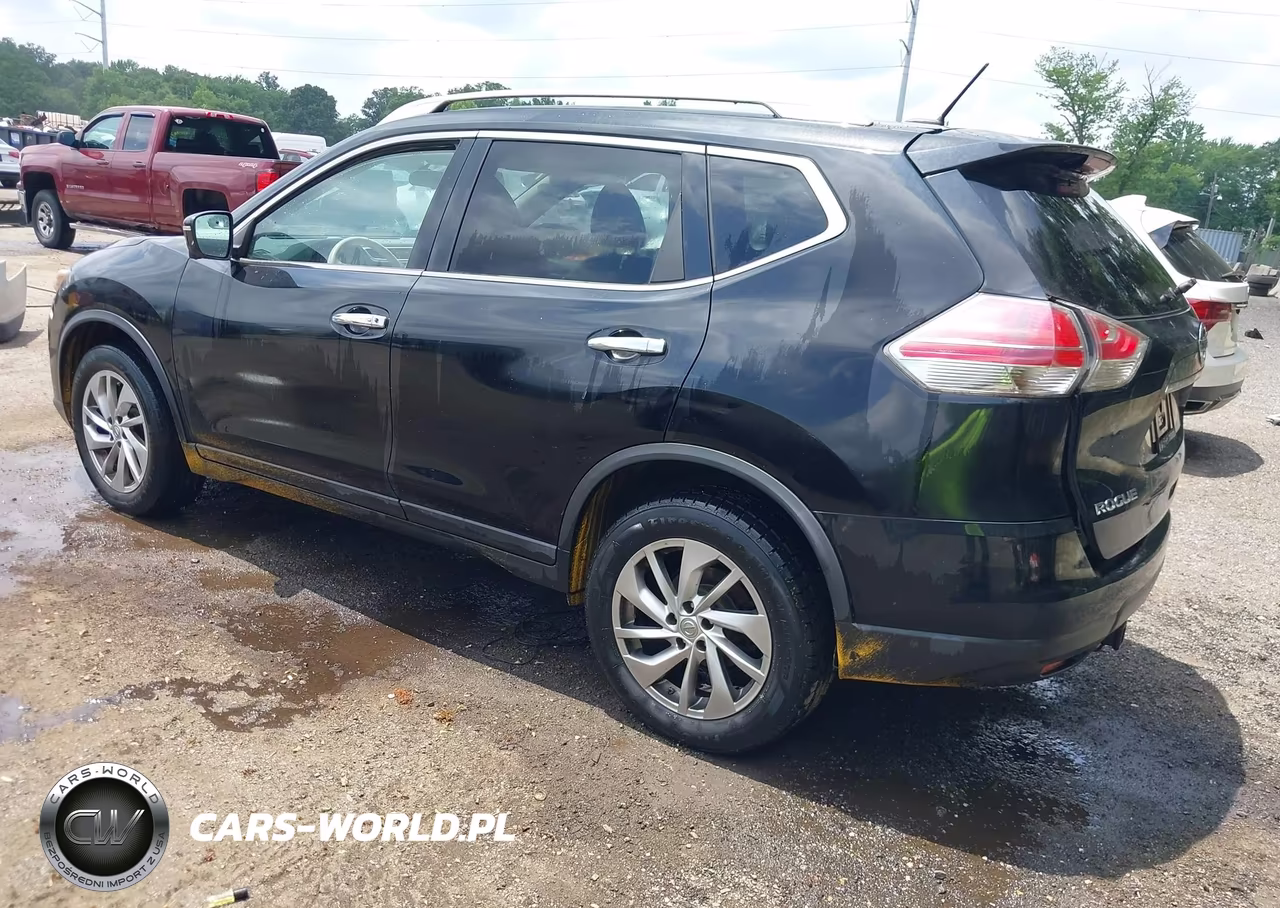 2014 Nissan Rogue Sl VIN:5N1AT2MV9EC750057 - 3