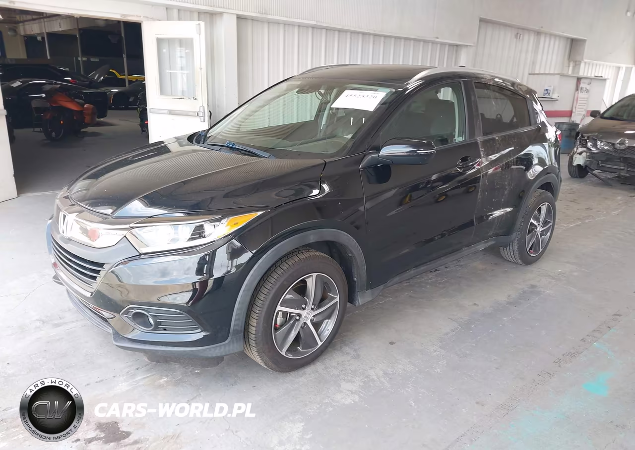 2021 Honda Hr-V 2Wd Ex-L VIN:3CZRU5H70MM722057 - 2