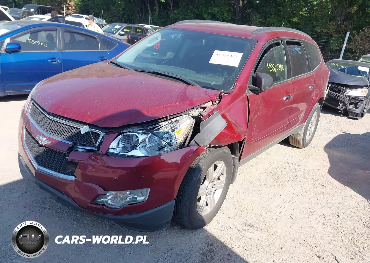 2011 Chevrolet Traverse Lt W-1Lt VIN:1GNKRGED6BJ340938 - 2