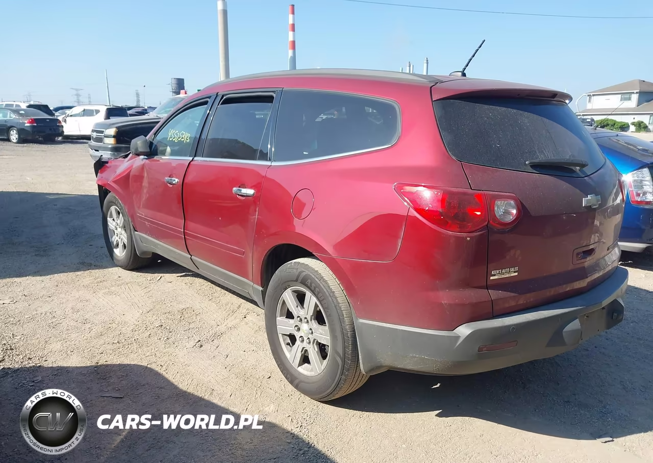 2011 Chevrolet Traverse Lt W-1Lt VIN:1GNKRGED6BJ340938 - 3