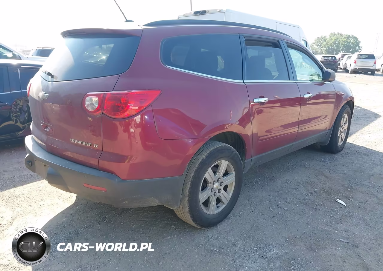 2011 Chevrolet Traverse Lt W-1Lt VIN:1GNKRGED6BJ340938 - 4