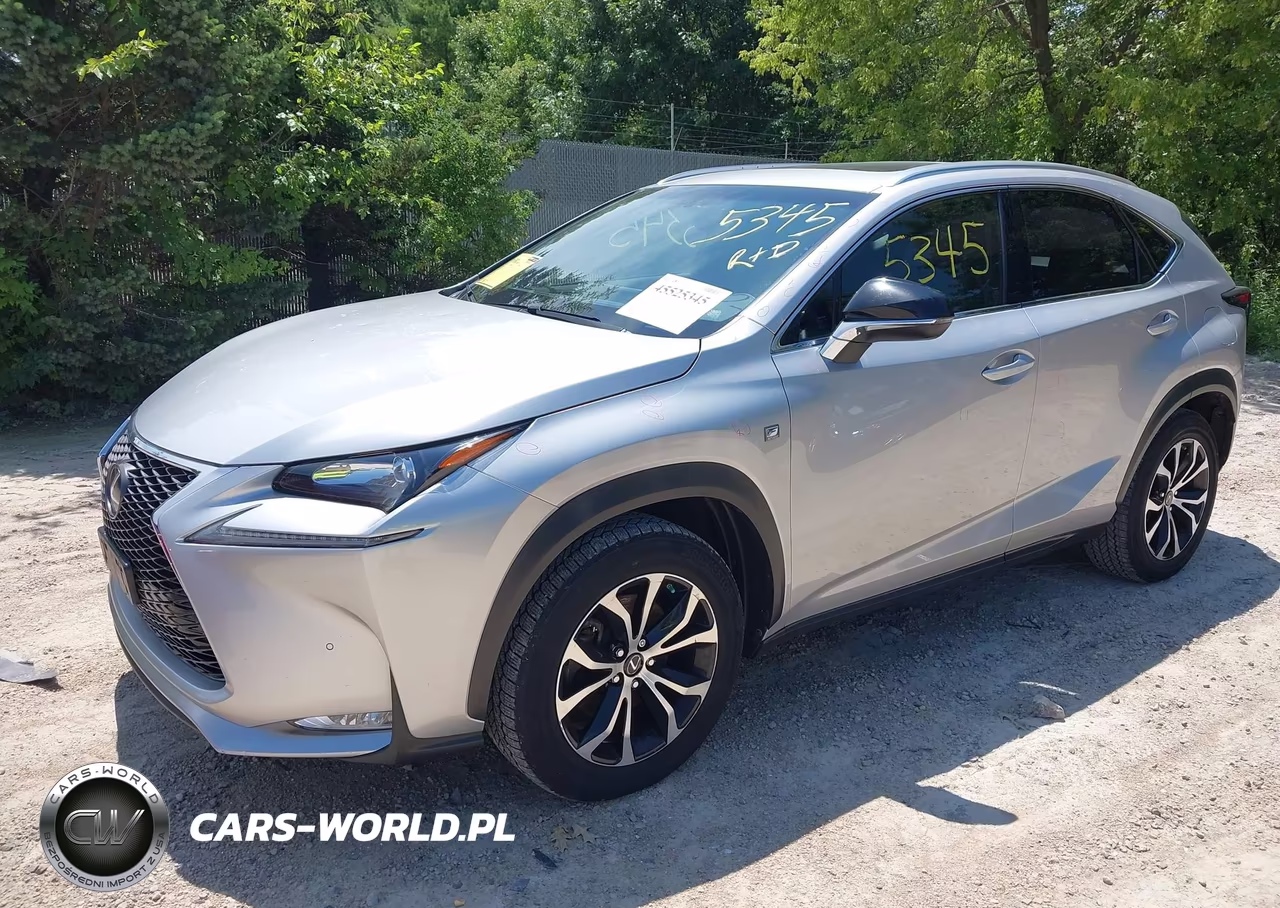 2015 Lexus Nx 200T F Sport VIN:JTJBARBZXF2031630 - 2