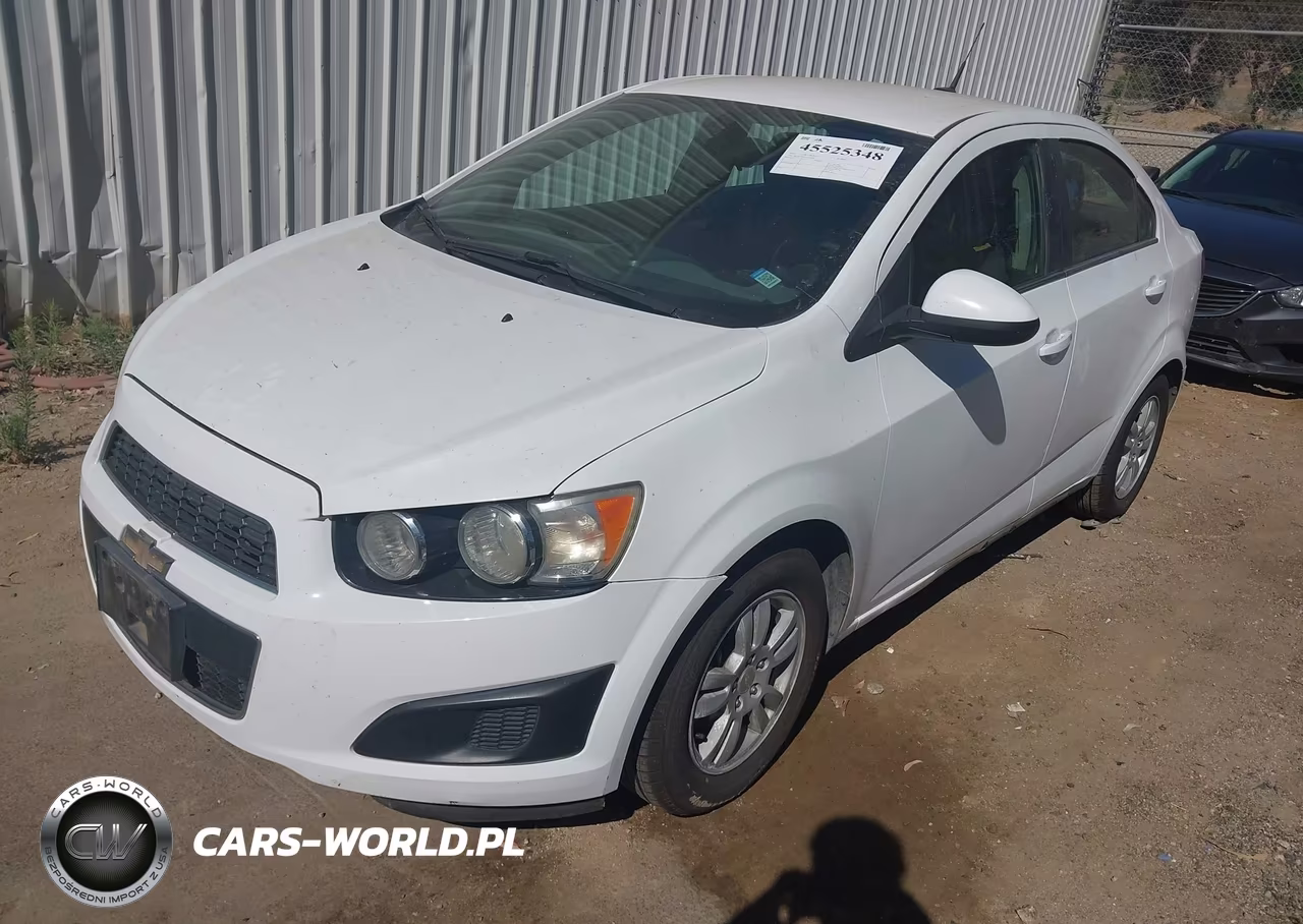 2014 Chevrolet Sonic Lt Auto VIN:1G1JC5SH1E4190489 - 2