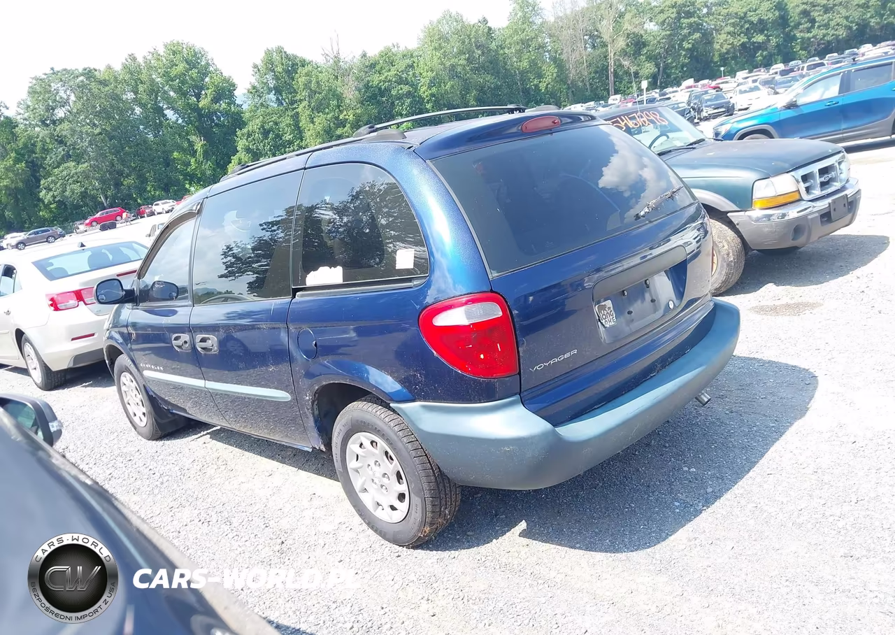 2001 Chrysler Voyager VIN:1C8GJ25391B132589 - 3
