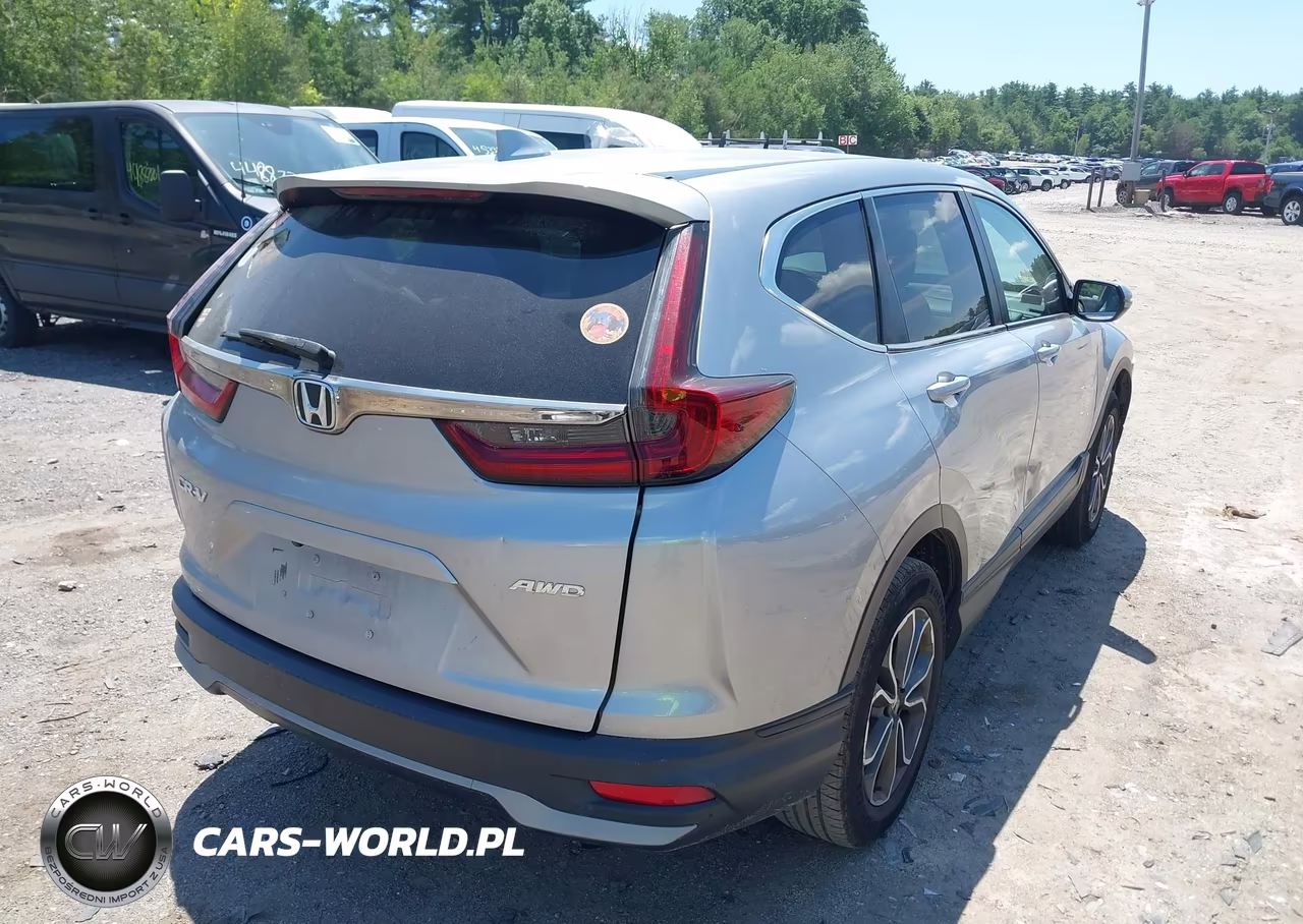 2021 Honda Cr-V Awd Ex VIN:2HKRW2H50MH637884 - 4