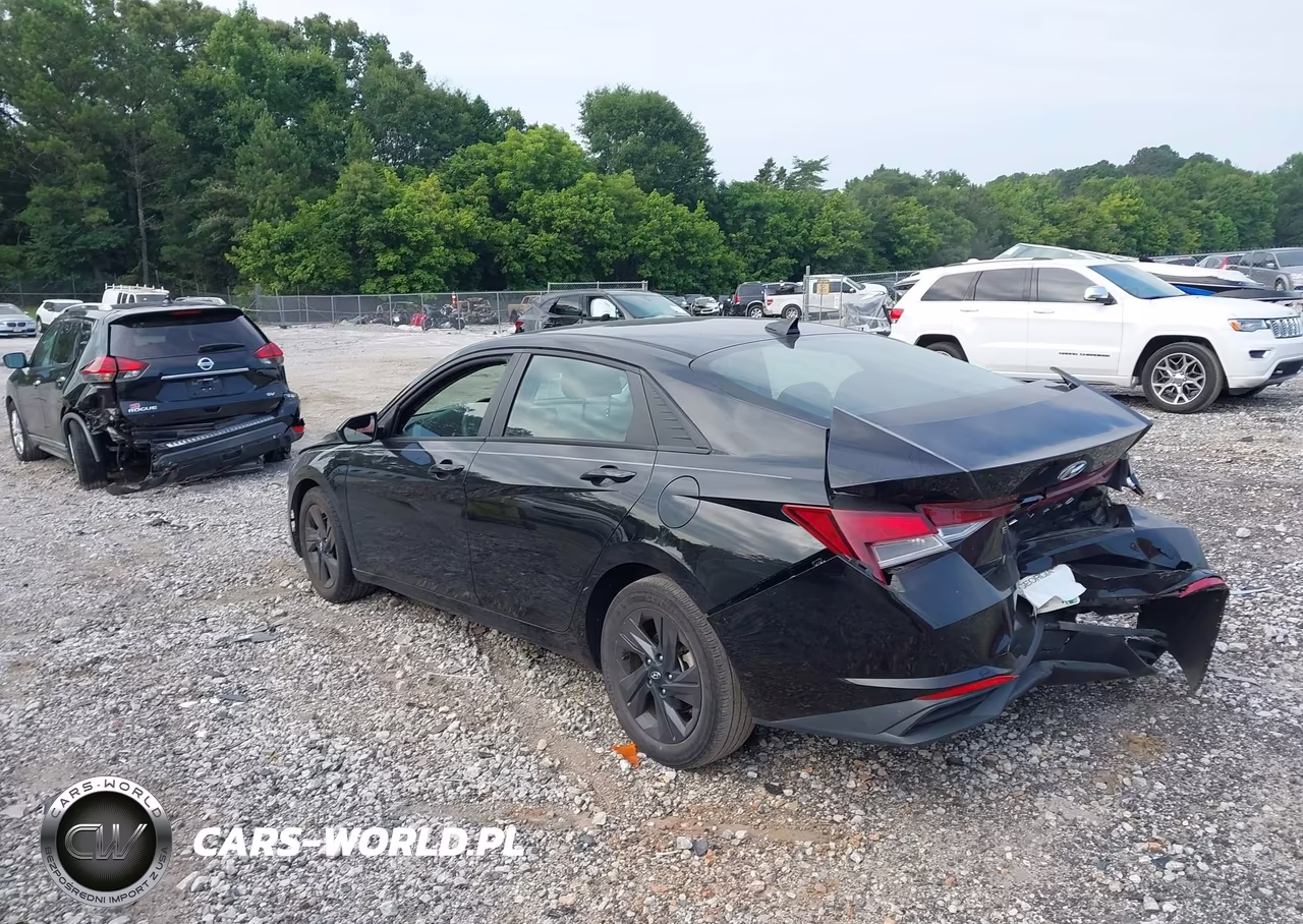 2021 Hyundai Elantra Sel VIN:KMHLM4AG5MU102358 - 3