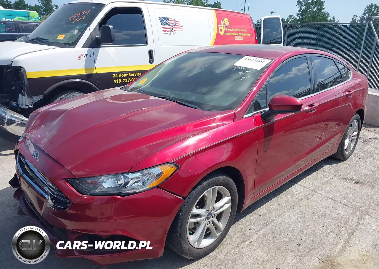 2018 Ford Fusion Se VIN:3FA6P0HD7JR259864 - 2