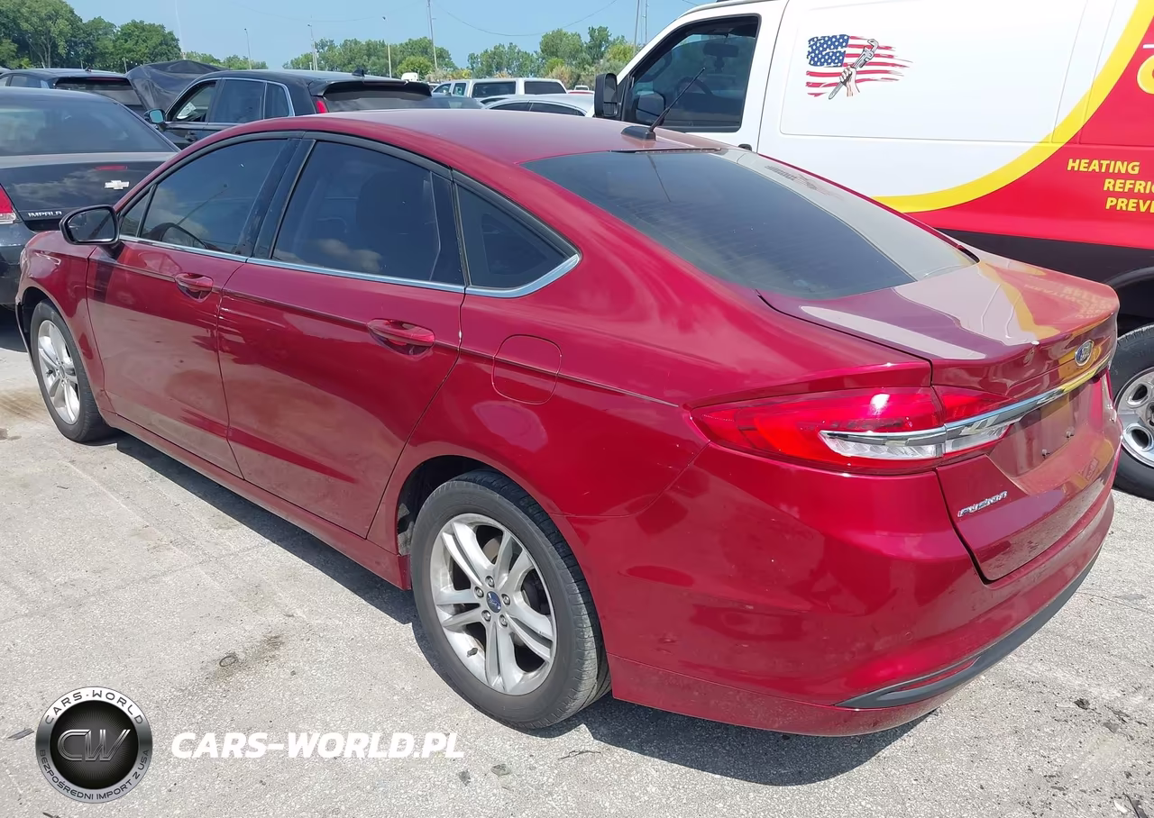 2018 Ford Fusion Se VIN:3FA6P0HD7JR259864 - 3