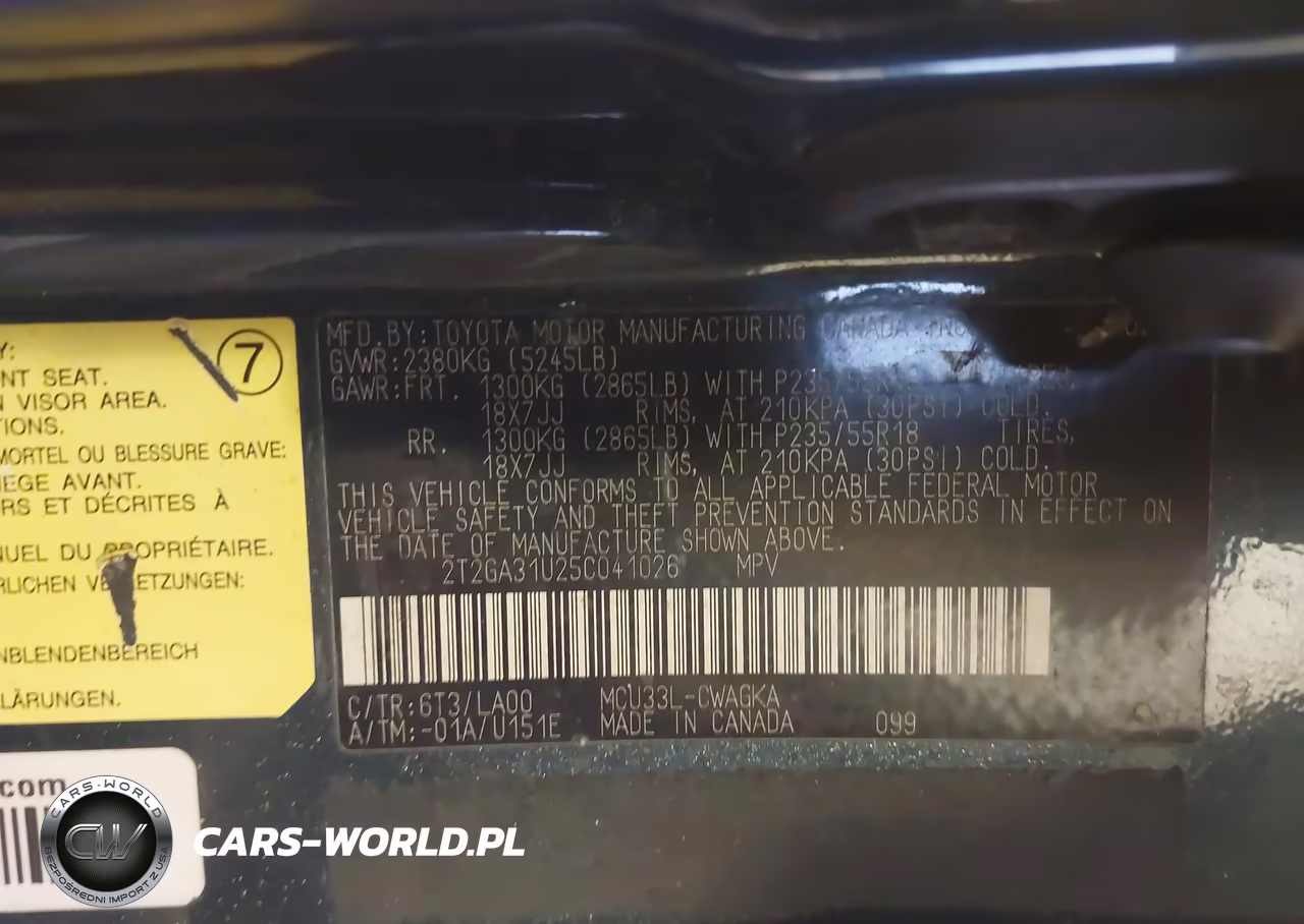 2005 Lexus Rx 330 VIN:2T2GA31U25C041026 - 9