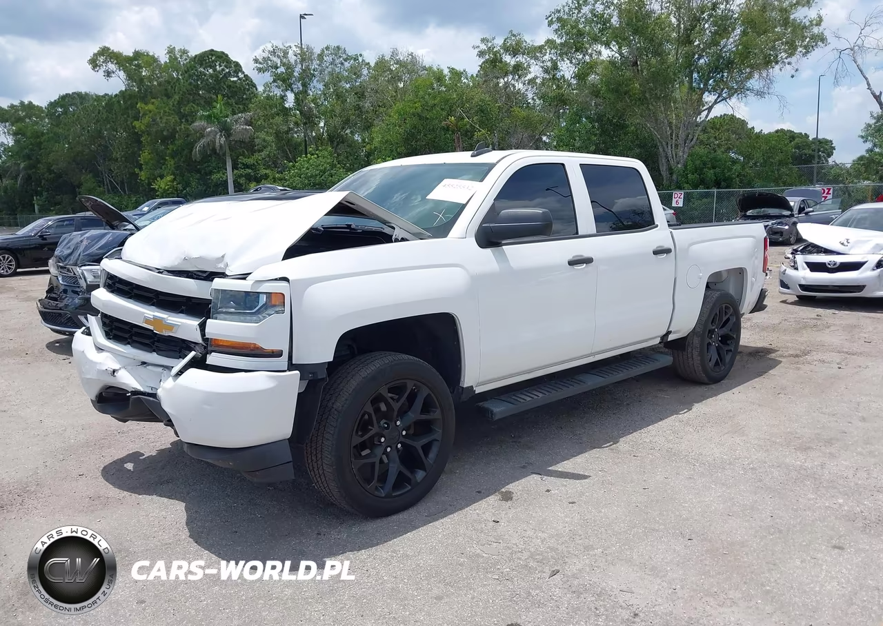 2018 Chevrolet Silverado 1500 Custom VIN:3GCPCPEH0JG222449 - 2