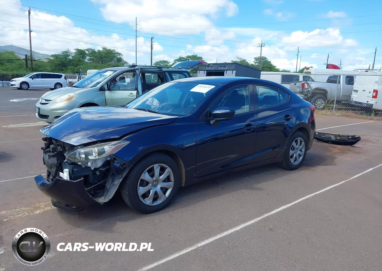 2016 Mazda Mazda3 I Sport VIN:JM1BM1T7XG1314917 - 2