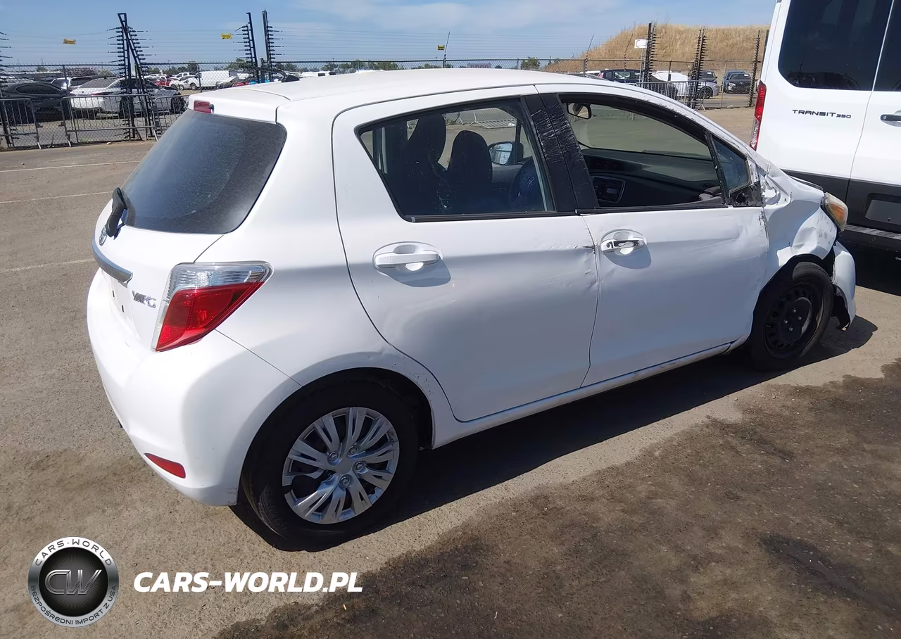 2014 Toyota Yaris L (Tmmf Plant) VIN:VNKKTUD30EA011424 - 4