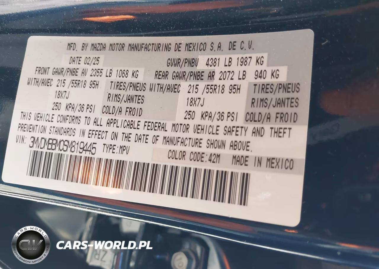 2025 Mazda Cx-30 2.5 S Select Sport VIN:3MVDMBBM0SM819445 - 9