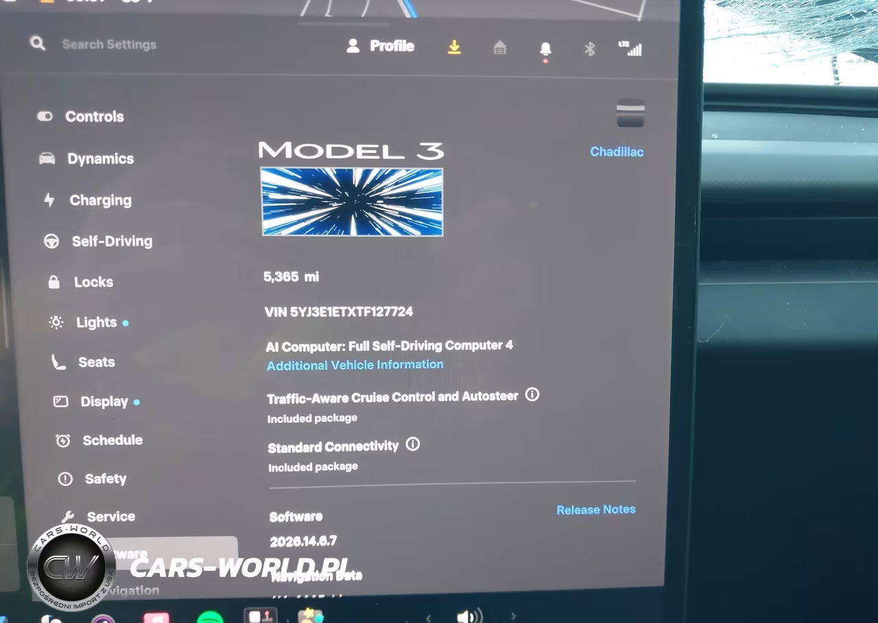2026 Tesla Model 3 Performance All-Wheel Drive VIN:5YJ3E1ETXTF127724 - 7