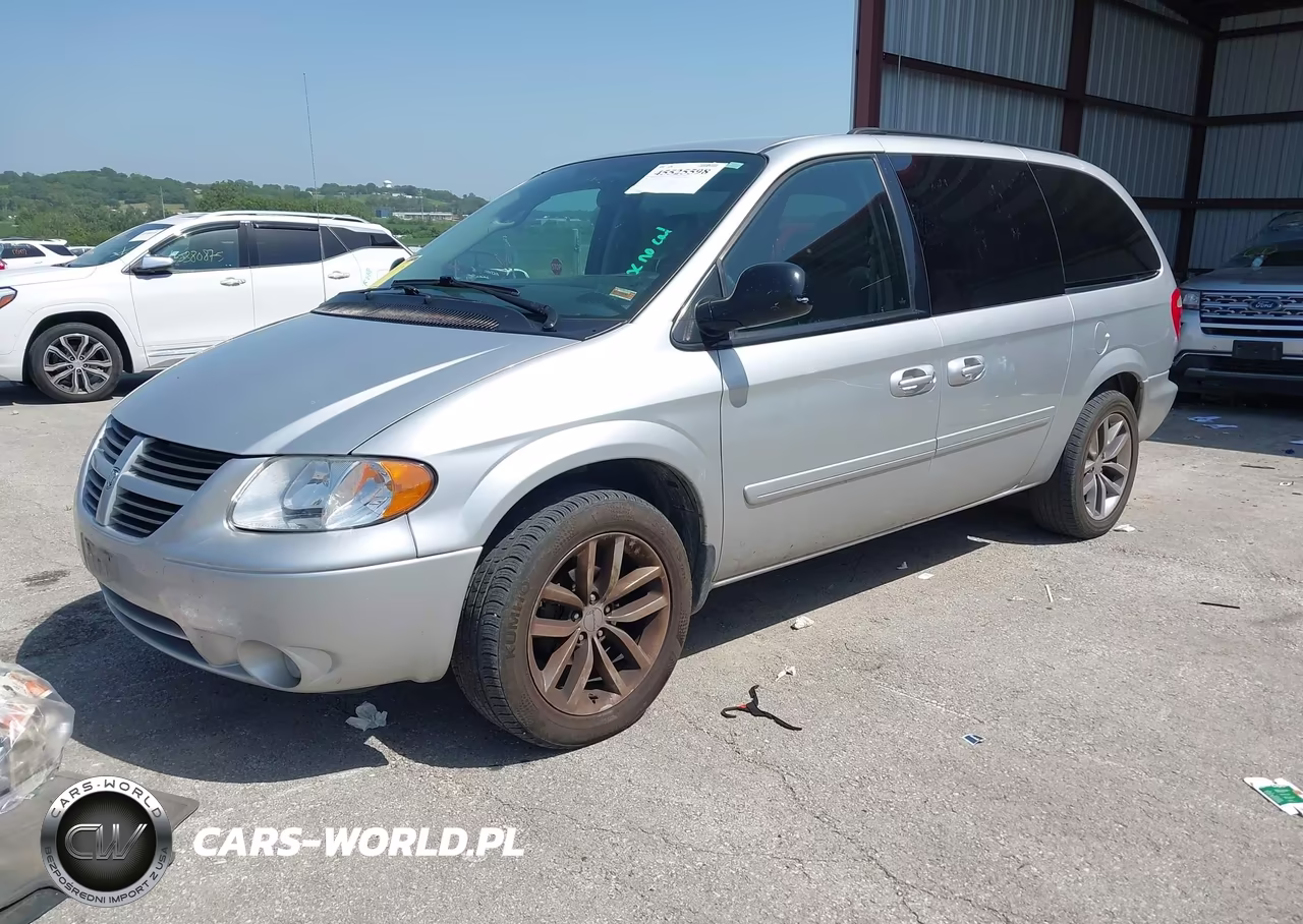 2007 Dodge Grand Caravan Sxt VIN:2D4GP44L07R345022 - 2