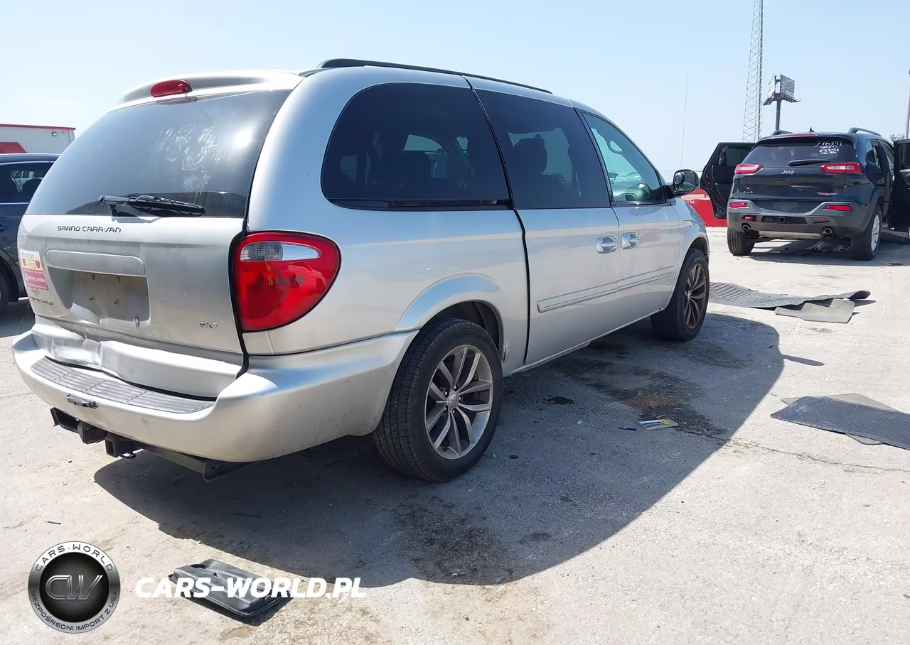 2007 Dodge Grand Caravan Sxt VIN:2D4GP44L07R345022 - 4