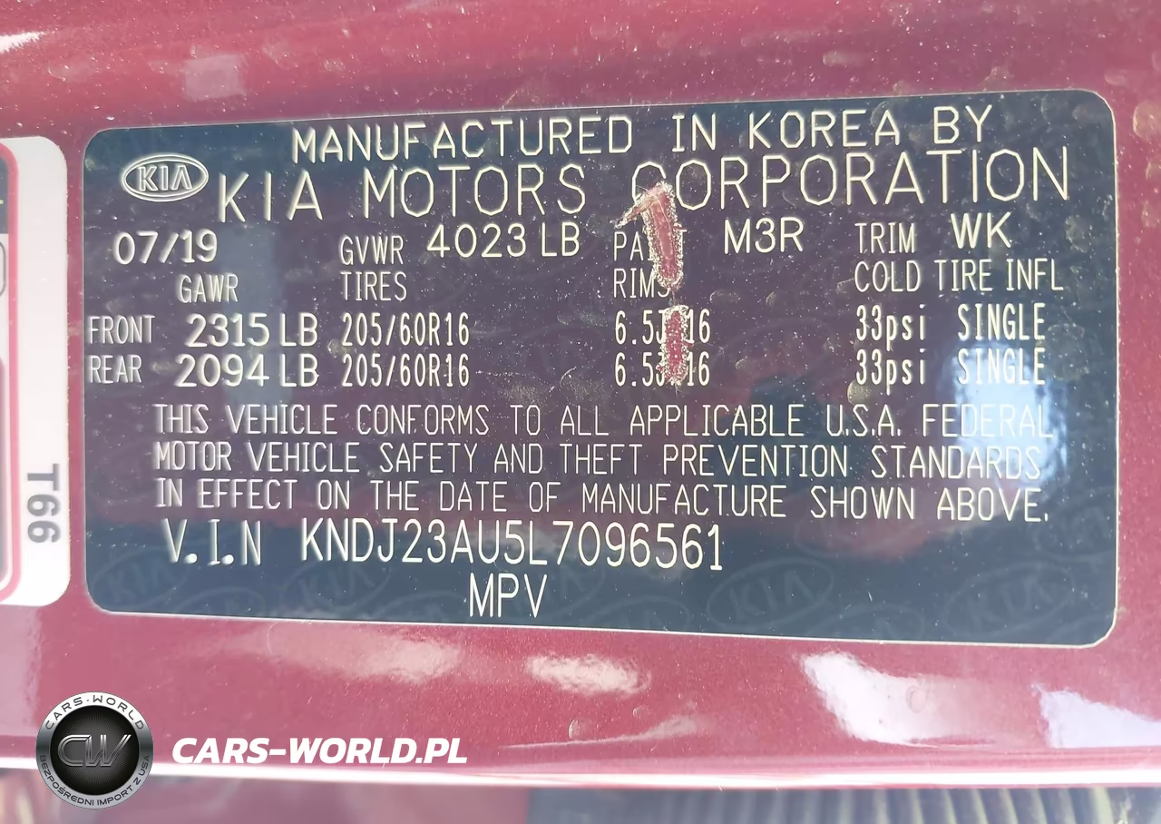 2020 Kia Soul Lx VIN:KNDJ23AU5L7096561 - 9