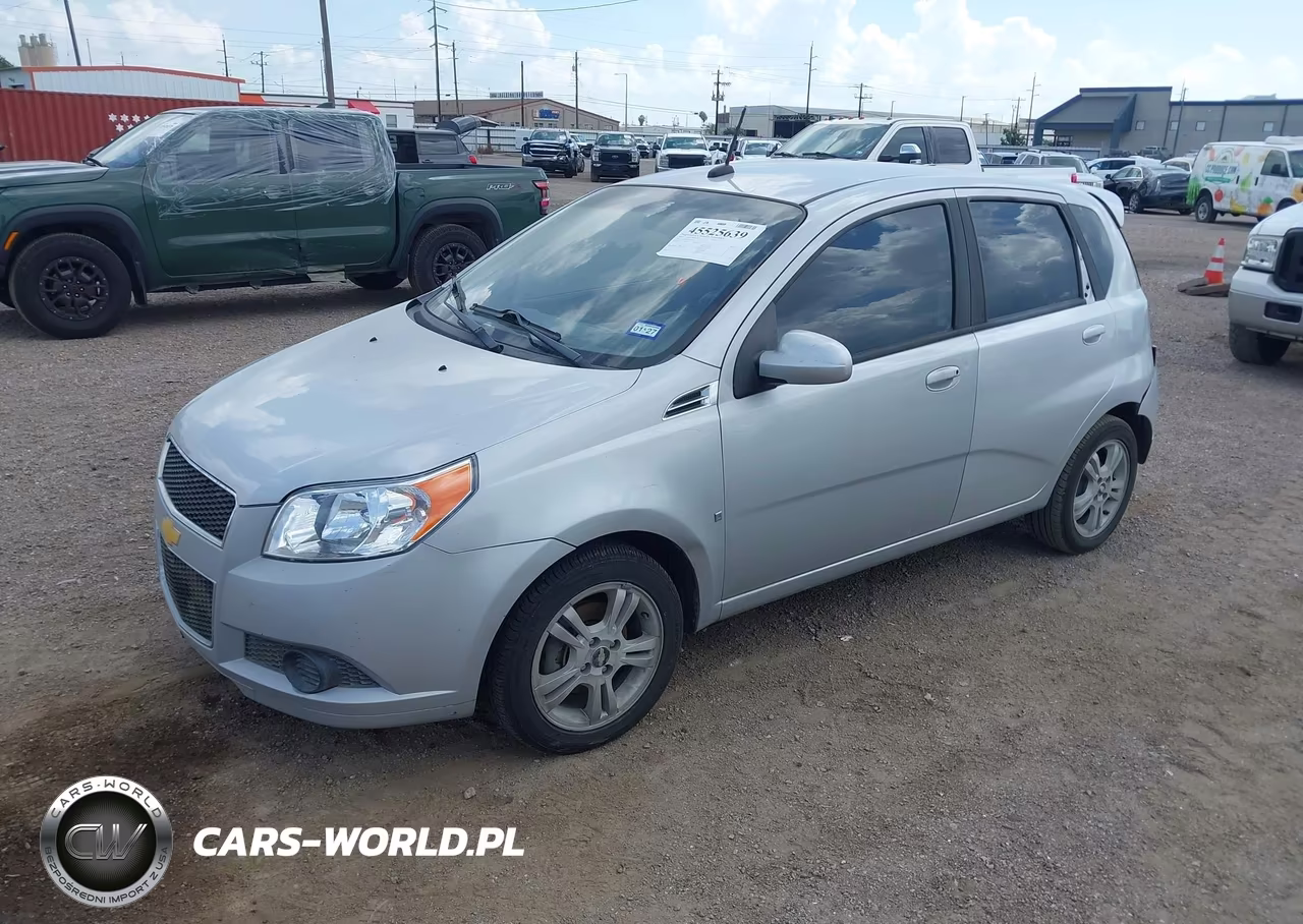 2009 Chevrolet Aveo Lt VIN:KL1TD66E89B656401 - 2