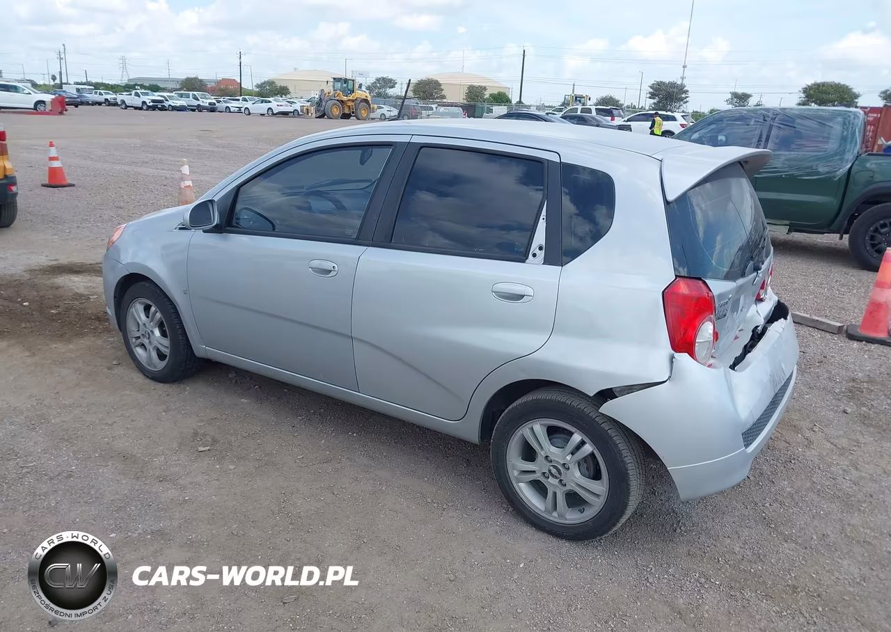 2009 Chevrolet Aveo Lt VIN:KL1TD66E89B656401 - 3