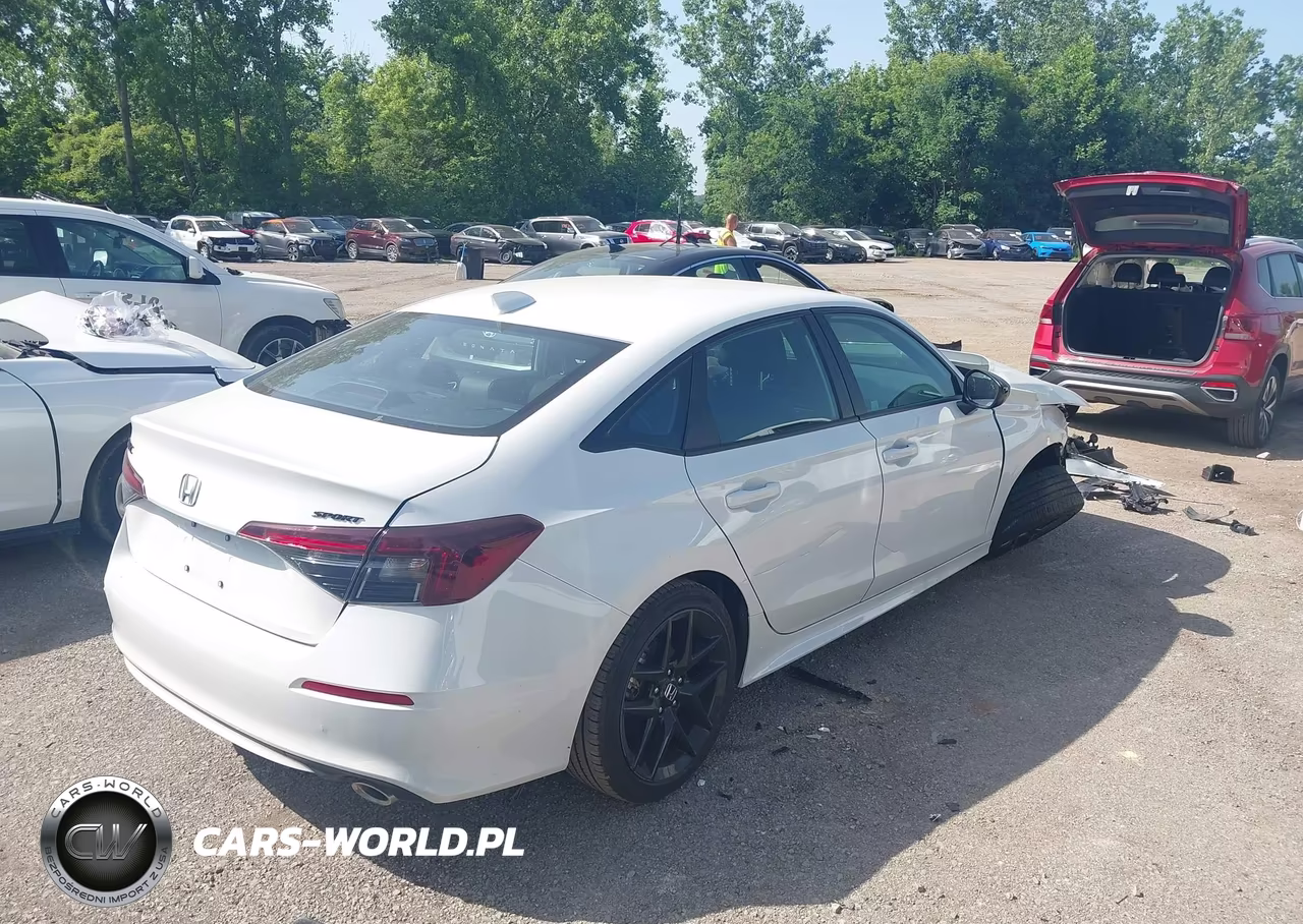 2026 Honda Civic Sport VIN:2HGFE2F55TH532744 - 4
