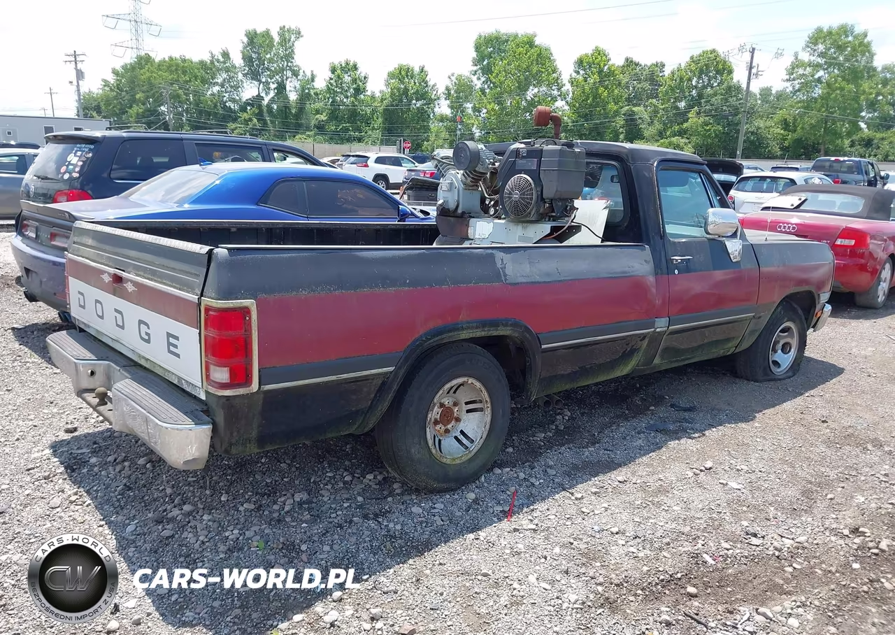 1993 Dodge D-Series D150 VIN:1B7HE16Y3PS167958 - 4