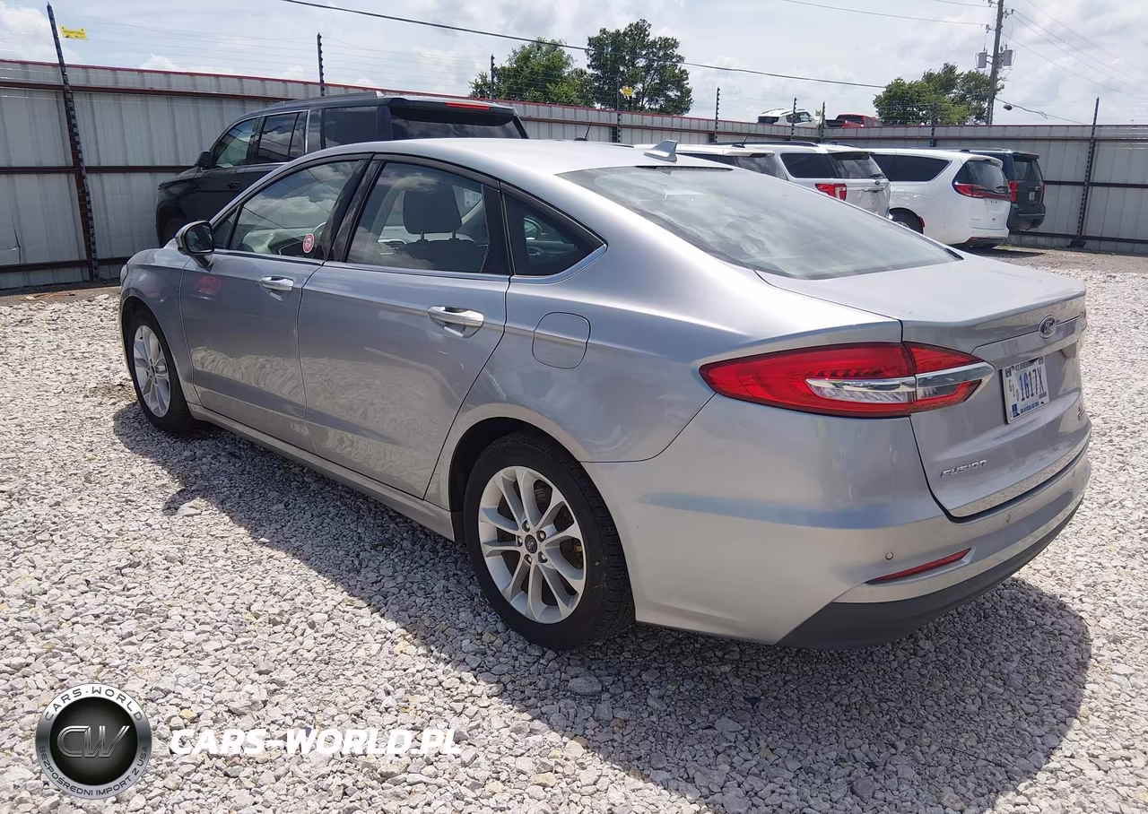 2020 Ford Fusion Hybrid Se VIN:3FA6P0LU0LR229650 - 3