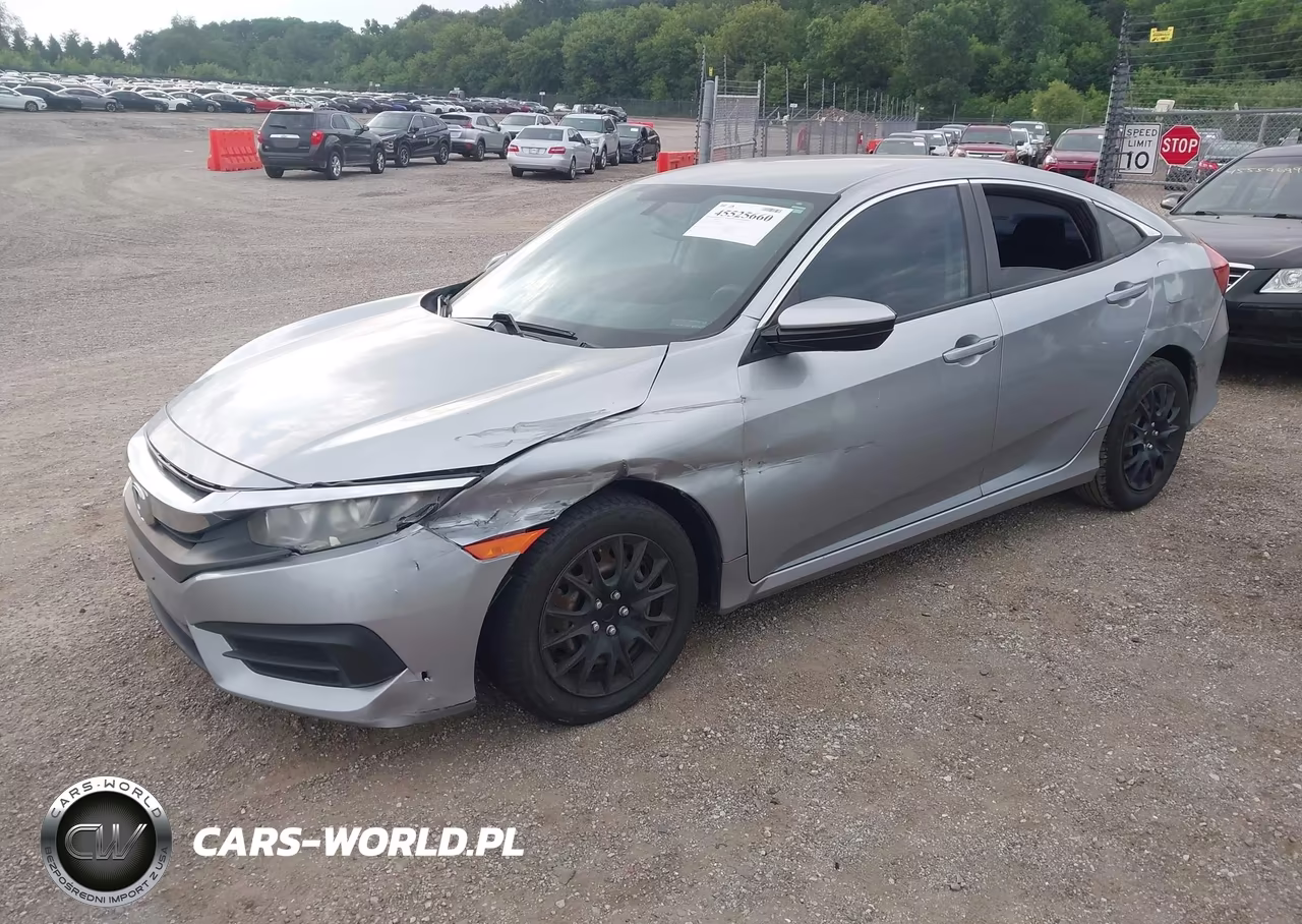 2016 Honda Civic Lx VIN:19XFC2F57GE068913 - 2