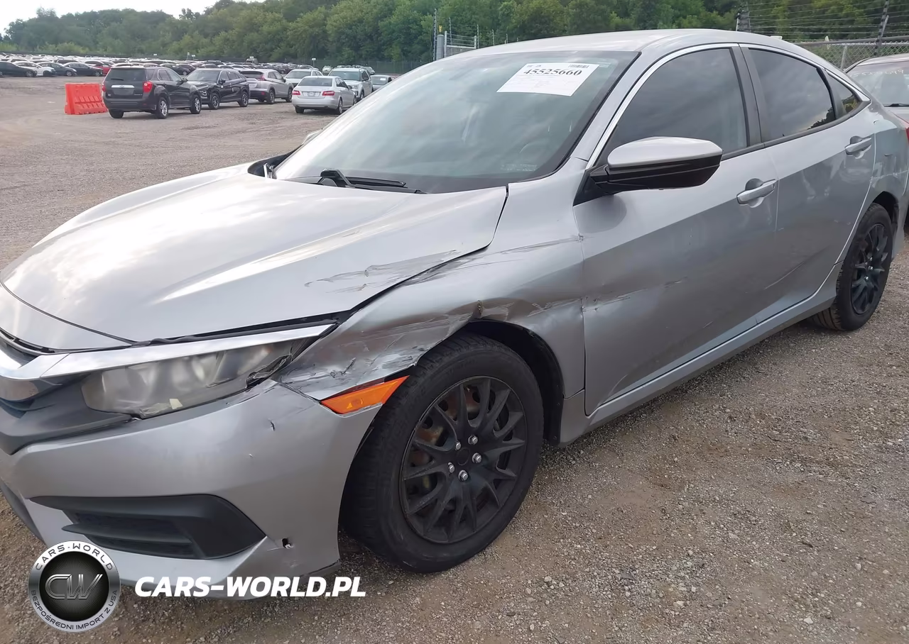 2016 Honda Civic Lx VIN:19XFC2F57GE068913 - 6