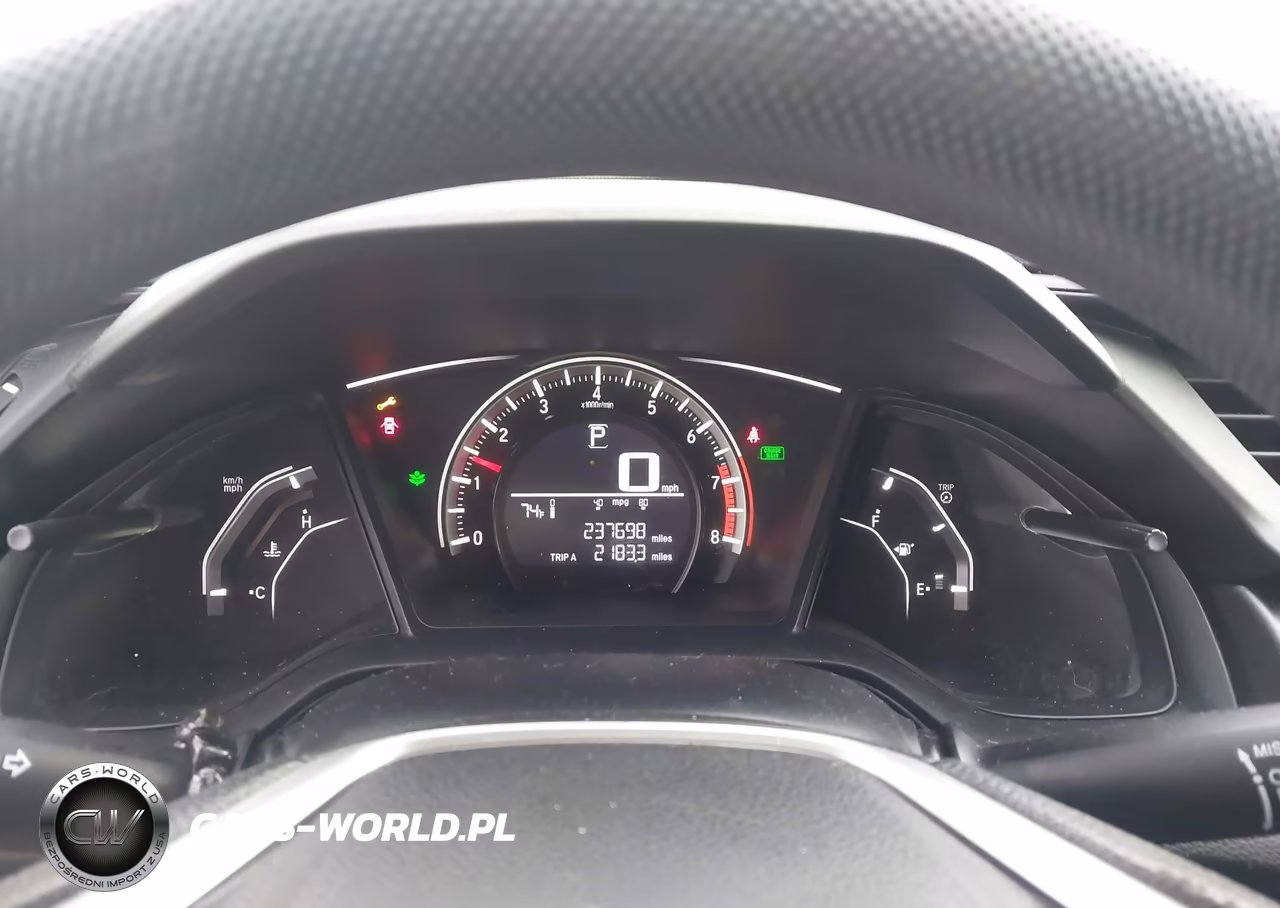2016 Honda Civic Lx VIN:19XFC2F57GE068913 - 7
