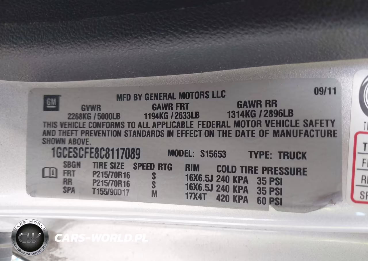 2012 Chevrolet Colorado Lt W-1Lt VIN:1GCESCFE8C8117089 - 9